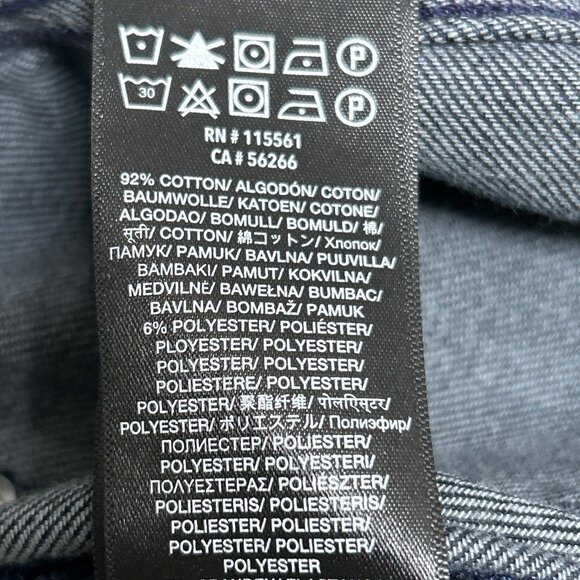 7 For All Mankind Slimmy Luxe Performance | Men's Dark Wash Jeans | Size 31/33 - Picture 14 of 14